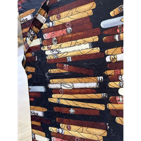 Y2K Umbrella CIGARS Smoking graphic print Golfing Rain Summer retro rare rain - Picture 8 of 8